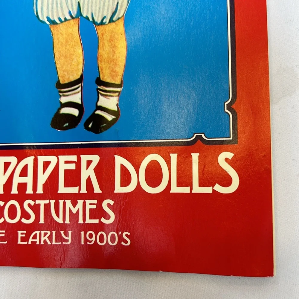 Set of 2 1983 Uncut Cut-out Paper Doll Books